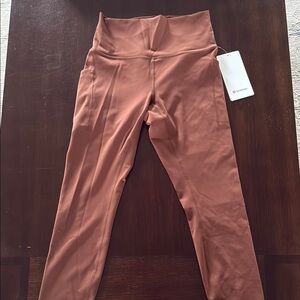 lululemon athletica Rust Leggings